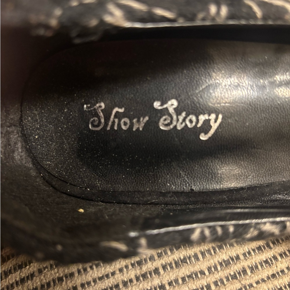 Show Story Red and Black Women's heels 6.0 - Picture 7 of 7